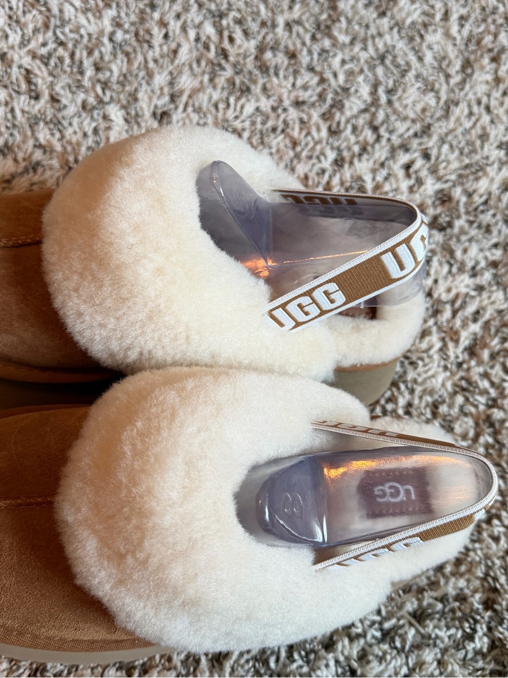 UGG funkette slipper chestnut platform - Picture 5 of 7